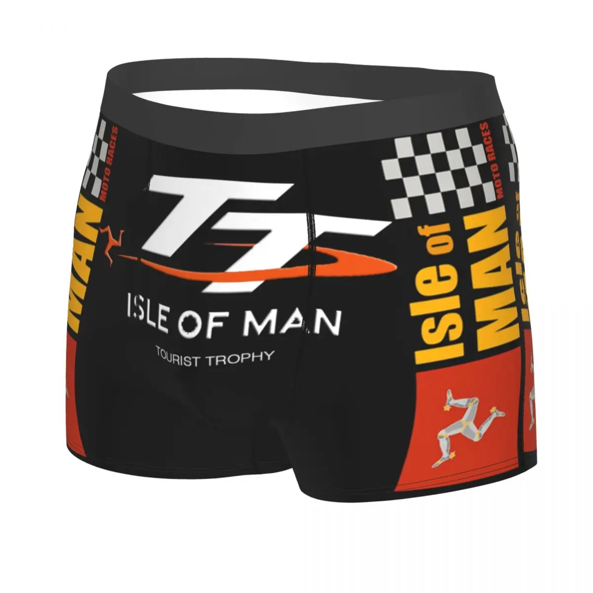 Isle Of Man TT Races Men's Boxer Briefs Highly Breathable Underpants High Quality 3D Print Shorts Birthday Gifts