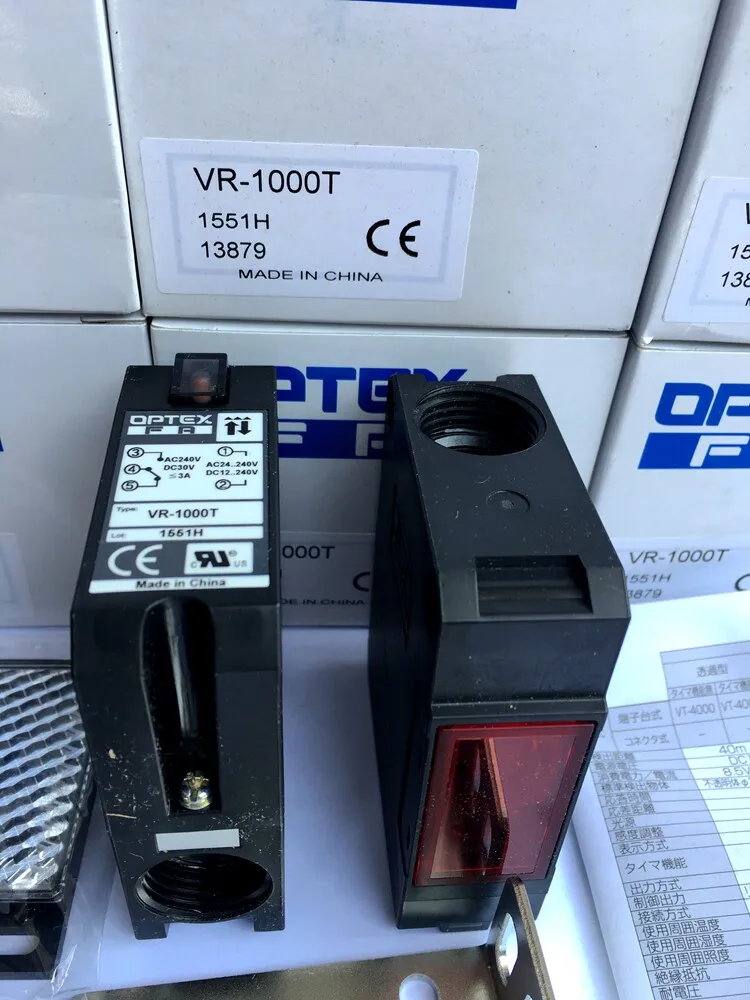 New original OPTEX photoelectric switch VR-1000T VR-1000 1pcs