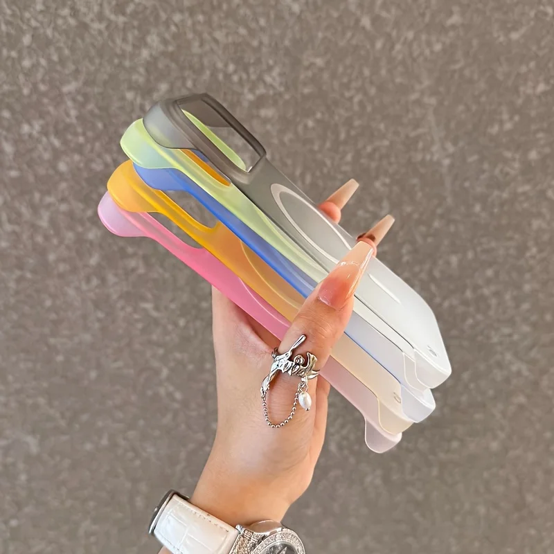 2025 جديد 2 في 1 شحن مغناطيسي شفاف غير لامع مقاوم للصدمات لهاتف iPhone 17 Air 16 Pro Max 15 14 Plus 13 12 11 #2