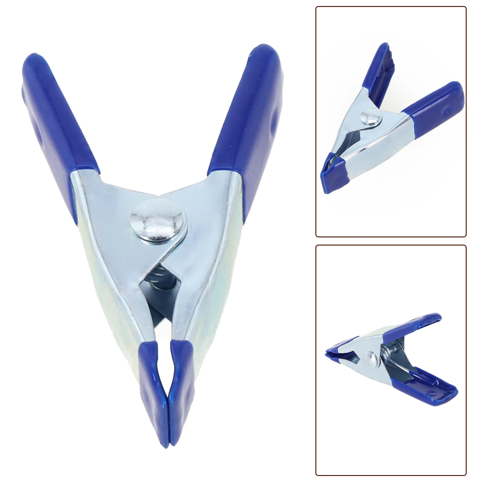 1pc 2inch 5CM Metal A-Shaped Clip Spring Clamps Woodworking Grip Powerful Tools Hardware Accessories Hand Tool Parts Multi Color