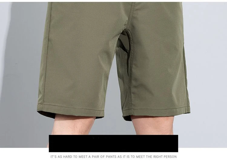 2026 Marken-Kleidung Shorts für Herren im Sommer Dünne Gerade Geschnittene Lässige Fünf-Viertel-Hosen Herren Lose Eisseiden-Sportshorts – Detail 20