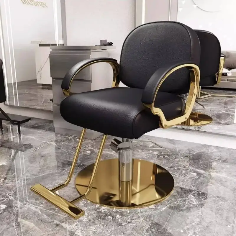 

Adjustable Chairs Height Stool Pedicure Beauty Salon Professional Barber Chair Hair Salon Furniture Silla Giratoria Furniture