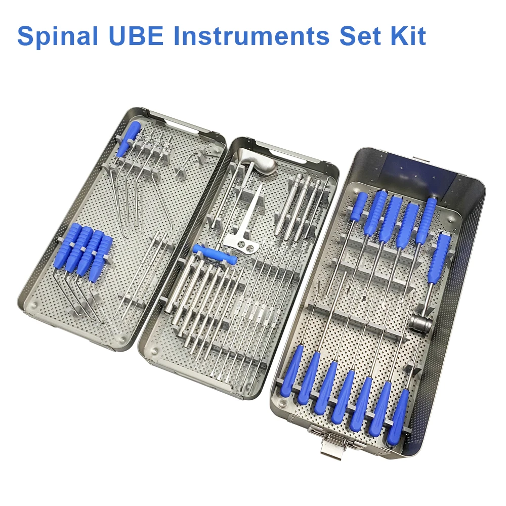 

Набор инструментов для односторонней биплетальной эндоскопической хирургии позвоночника Набор инструментов UBE Ортопедический инструмент