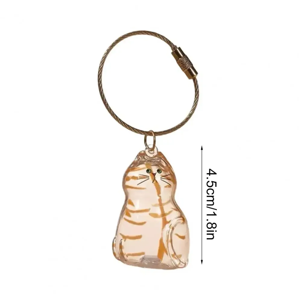 1/6 قطعة تخزين شعر القط زجاجة شفافة رائعتين الحيوانات الأليفة الفراء تذكار المفاتيح لجمع القط والكلب الشعر هدية تذكارية #5