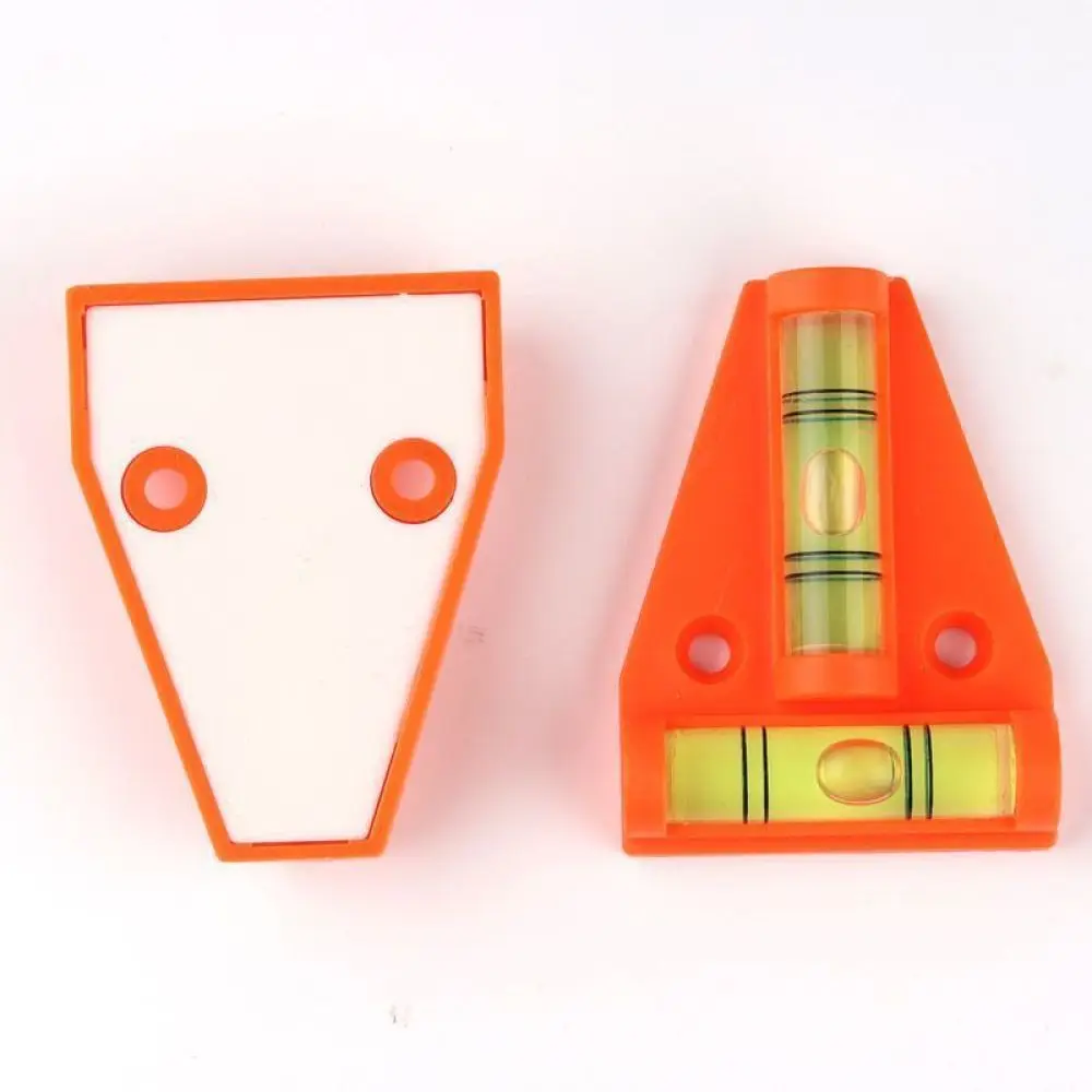 Magnetic T Shaped Spirit Level Pocket Measuring Tool High Clarity Bubble Gauge Plastic Leveler For Professional Carpenter