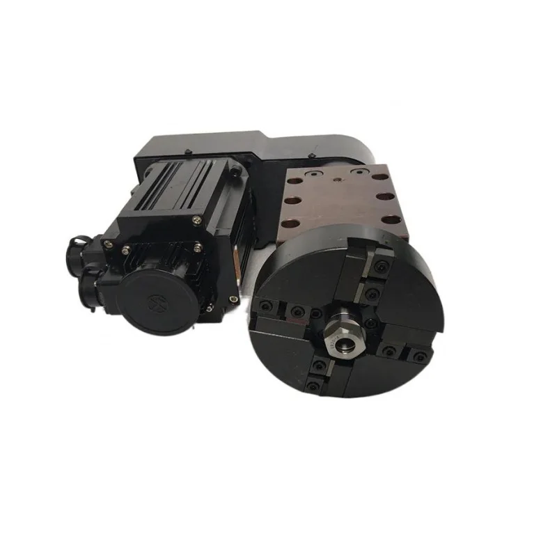 Single-axis synchronous belt power head for CNC ER25 ER32 turning milling compound lathe turning square drilling
