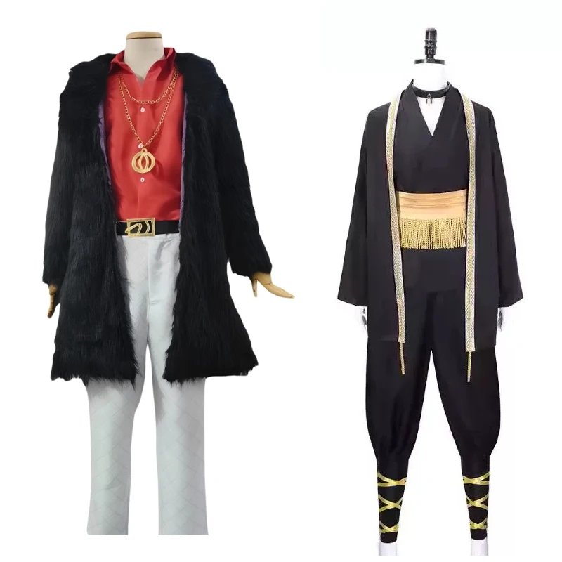

Anime DRB Division Rap Amayado Rei Kuko Harai Evil Monk Cosplay Hypnosis Costume Clothing MEN WOMEN Custom made