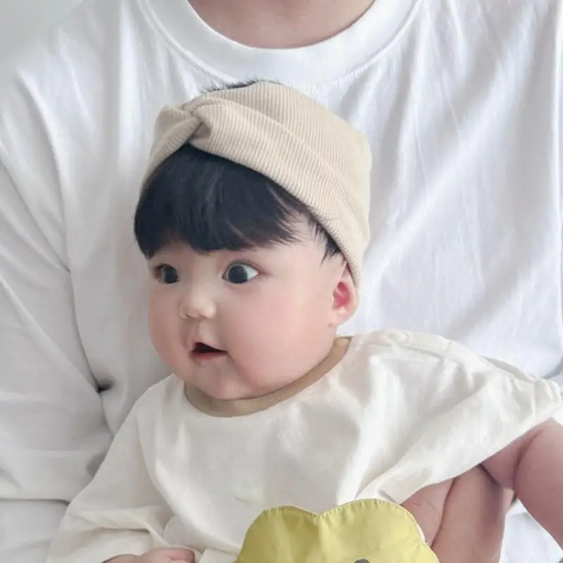 

54DF Fashionable Baby Hairpiece Headdress Bowknot Headband Toddlers Headwear Party Hairband for Newborns Infants