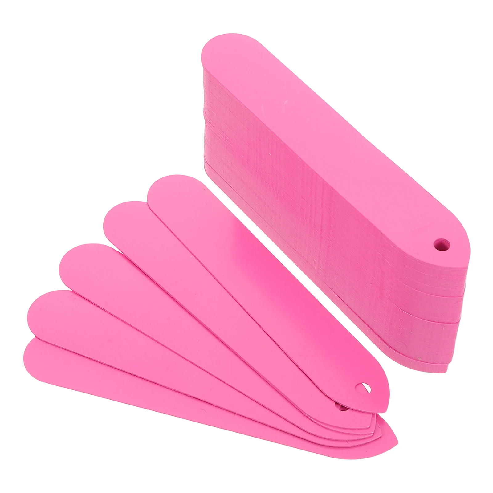 

100 Pcs Plastic Plant Labels PVC Garden Flower Tags for Potted Plants Cactus Succulents Markers Gardening Accessories