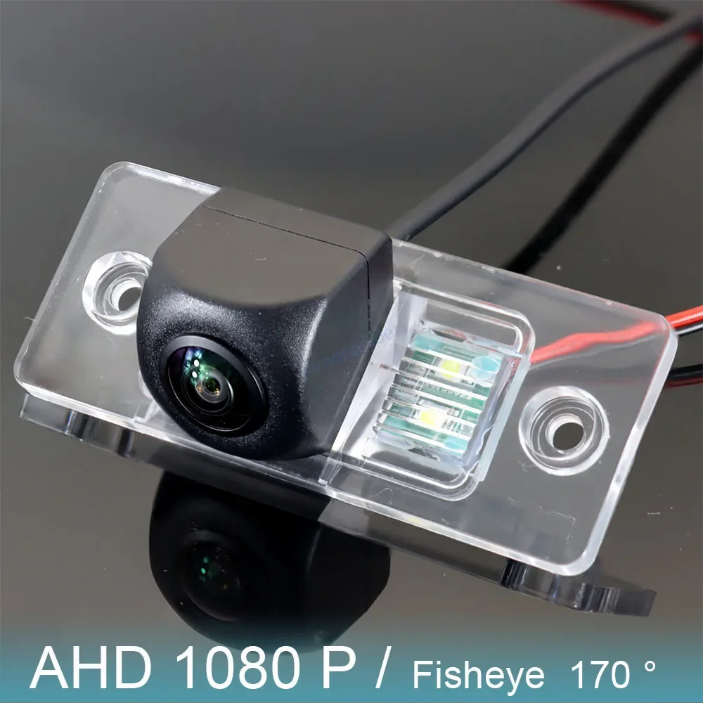 AHD 1080P 170° FishEye Vehicle Rear View Camera For Volkswagen Santana 1996~2005 Scirocco 2008~2013 Car Reverse HD Night Vision