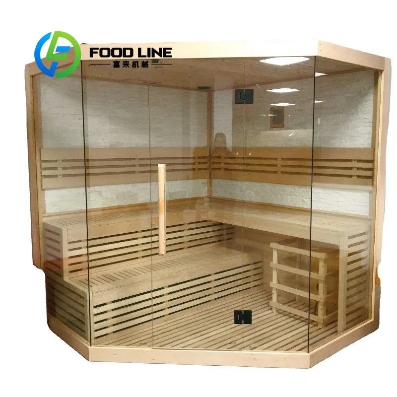 Outdoor Steam Sauna Room Bench Seat Comfortable Relaxation Body And Mind Unit Warm Heat Farmhouse Courtyard Use Top Quality