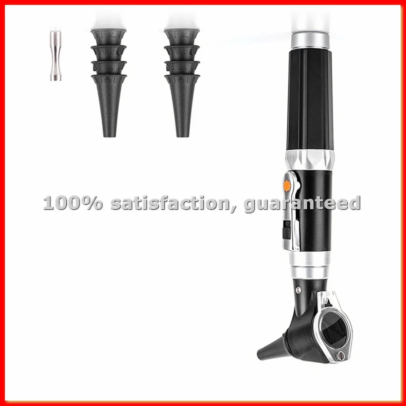 Ear Cleaner Endoscope Medical Otoscope Set LED Bulb Diagnostic Home Travel Physician for Adult Kid-A20R
