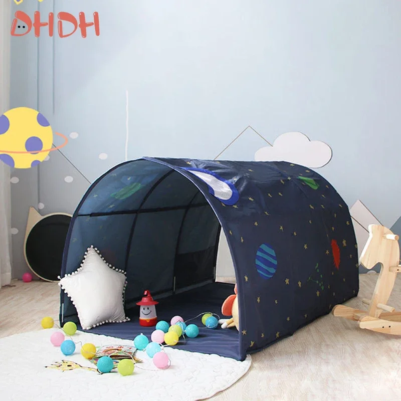 Tienda de campaña para niños, casa de Castillo de princesa, sala de juegos, Wigwam de dibujos animados para niños, casa de juegos fácil de montar, tiendas de campaña de juguete, regalos