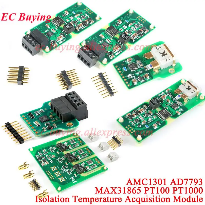Moduł pomiaru temperatury izolowany AD7793 MAX31865 PT100 PT1000 AMC1301 3-kanałowy izolowany akwizytor prądowy STM32 — zdjęcie produktu 7