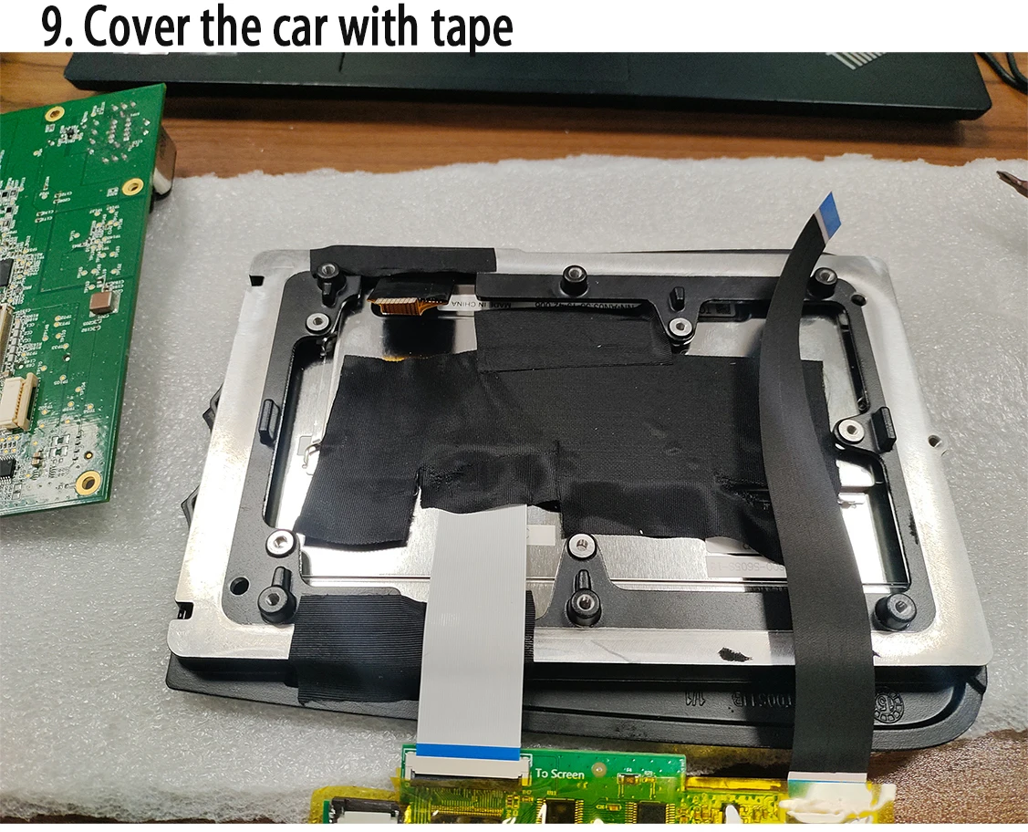 Original-Autobildschirm-Upgrade, kabelloses Carplay, HICAR, Bluetooth-Spiegelung für McLaren 540C, 70S, 570GT, 600LT, unterstützt Rückfahrkamera, 360-Grad-Panorama. – Detail 9