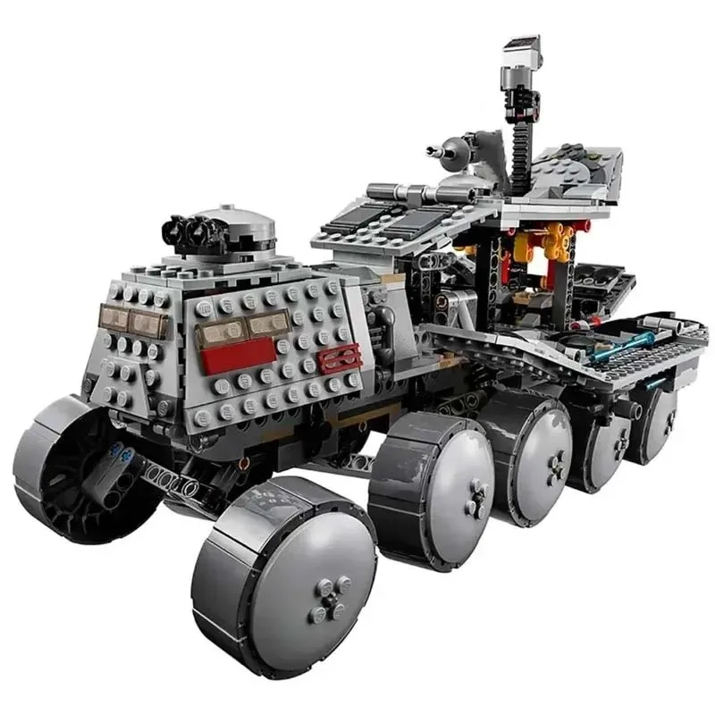 ตัวต่อ Star Wars Clone Turbo Tank 903 ชิ้น - ชุดประกอบรุ่น 75151 เรือรบของสาธารณรัฐ ของเล่นประกอบสำหรับเด็ก/ผู้ใหญ่ ของขวัญวันเกิด