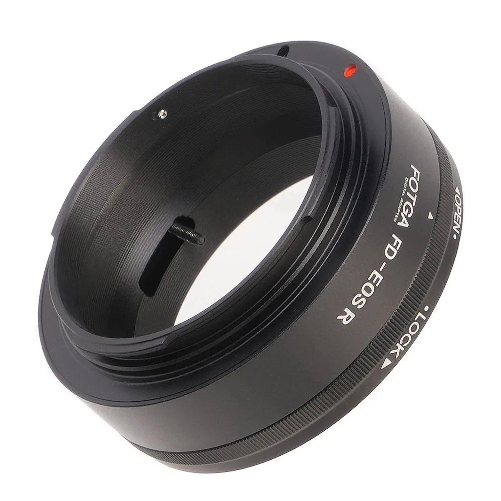 Adaptador Manual FOTGA de FD a RF, Lente con Montura Canon FD para Cámaras Serie R (R/RP/R5/R6 Mark II/R7/R10) Enfoque Infinito
