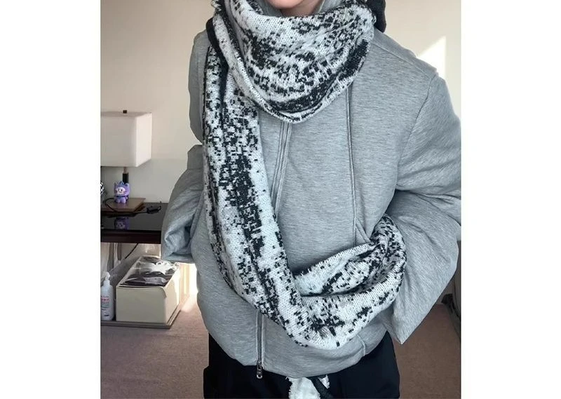 

Short Down Cotton Clothes Women's Winter High-end Scarf Bread Clothes Retro Cotton-padded Jacket