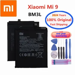 Xiao mi-Batterie d'origine BM3L pour Xiaomi 9 MI9 M9 MI 9 BatBR, 2024 mAh, batterie de téléphone de remplacement, expédition rapide, nouveau, 3300 ans