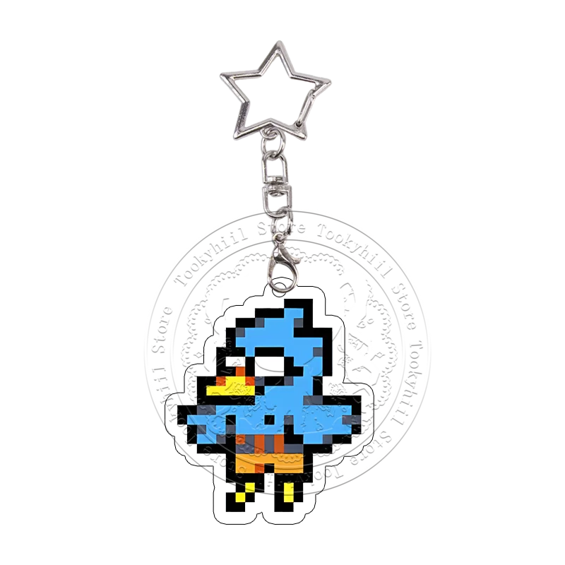 DELTARUNE Taschenanhänger Schlüsselanhänger Jevil Spamton Noelle Acryl-Schlüsselanhänger Holiday Ralsei Charaktere Kollektion Deko Geburtstagsgeschenk – Detail 20