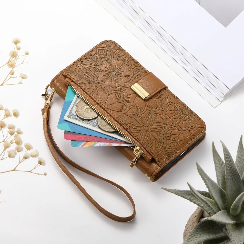 Flip Leder Telefon Abdeckung Für Samsung Galaxy S25 S24 S23 XCover7 F55 M55 F16 M06 A56 A54 A53 A52 A15 A17 A22 A36 A35 A34 A33 A32