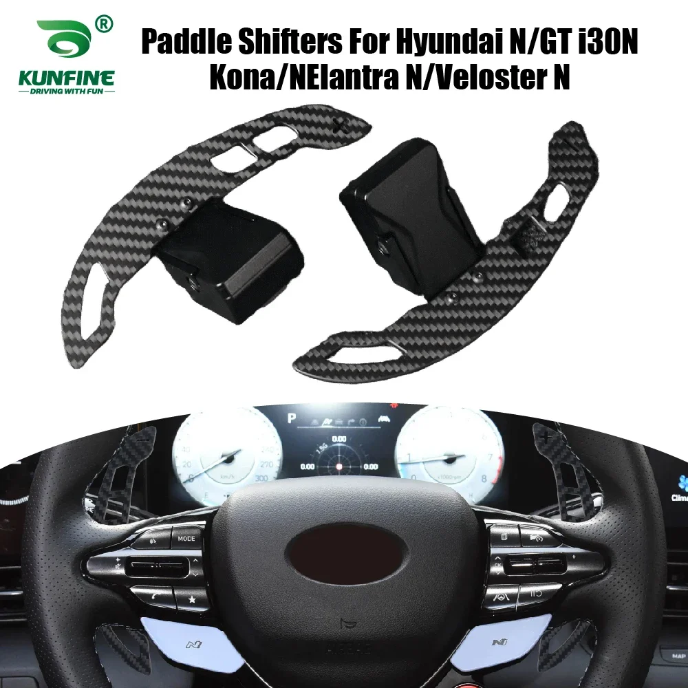 

Car Steering Wheel Paddle Shifters For Hyundai N/GT i30N Kona N Elantra N Veloster N