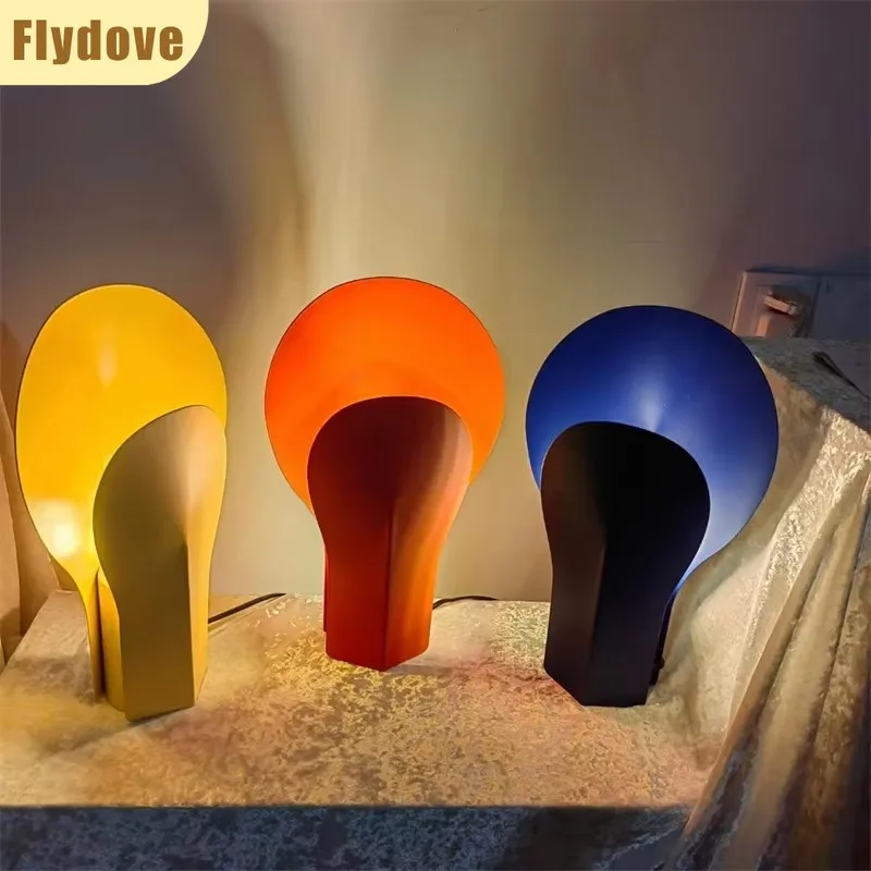 Design Sense Macaron Children's Room Desk Lamp Italian Original Living Room Bedroom Decoration Atmosphere Lighting Fixture