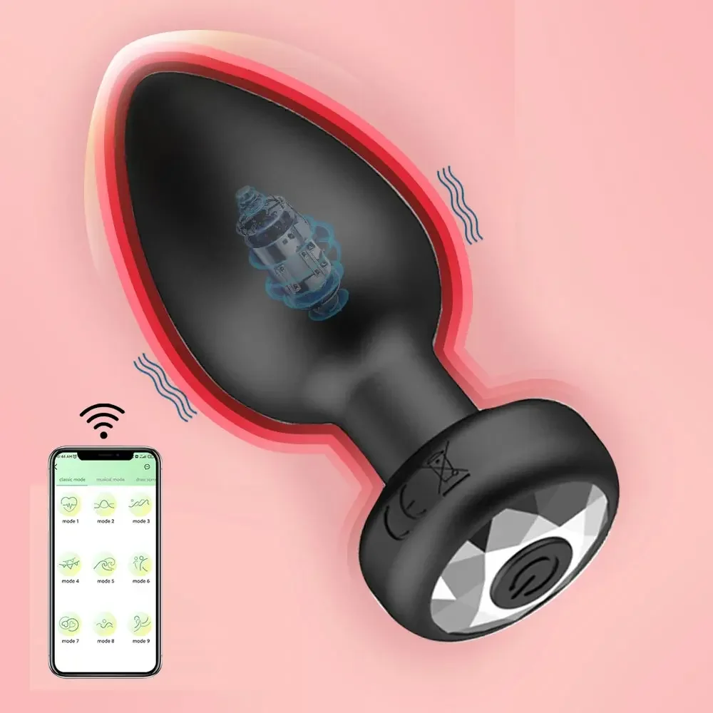 Brinquedos anais automáticos para homens e mulheres, Butplug do clitóris, peitos sem mãos, brinquedos anais, vibrador, tubo de sexo pene, casais