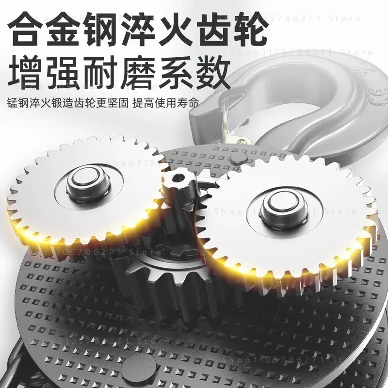 Hand Chain Hoist 1 Ton 3 Meter Manual Chain Block 3 Ton Capacity Industrial Crane Equipment