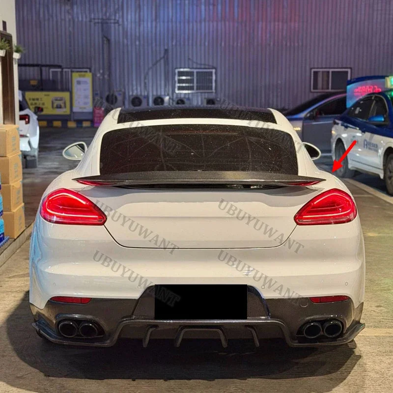 Für Porsche Panamera 970.1 und 970.2 Mansory-Stil Heckspoiler Flügel Dachspoiler Diffusor Autoteile 10-17