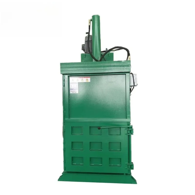Automatic Cardboard Recycling Compression Baling Machine Paper Compacting Balcer with Motor Core Component Customized