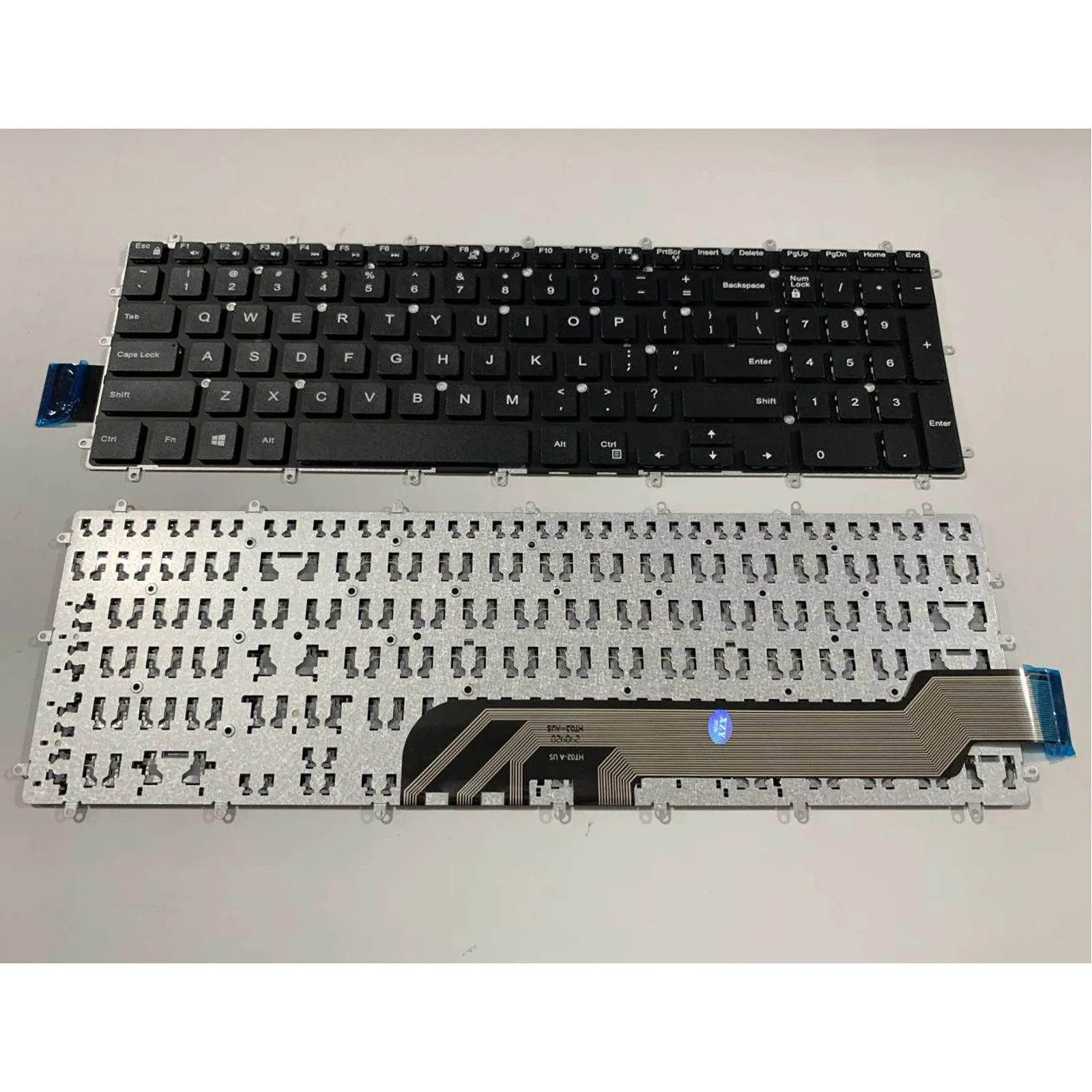 Teclado de ordenador portátil con diseño estadounidense para Dell Inspiron 15 7000 Gaming 15-7566 15-7567 15-7577 7566 7567 7577