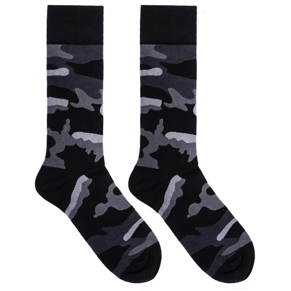 

Original Men's Long Tall Camouflage Green Thin Four Season Socks Combed Cotton Socks Sports Socks