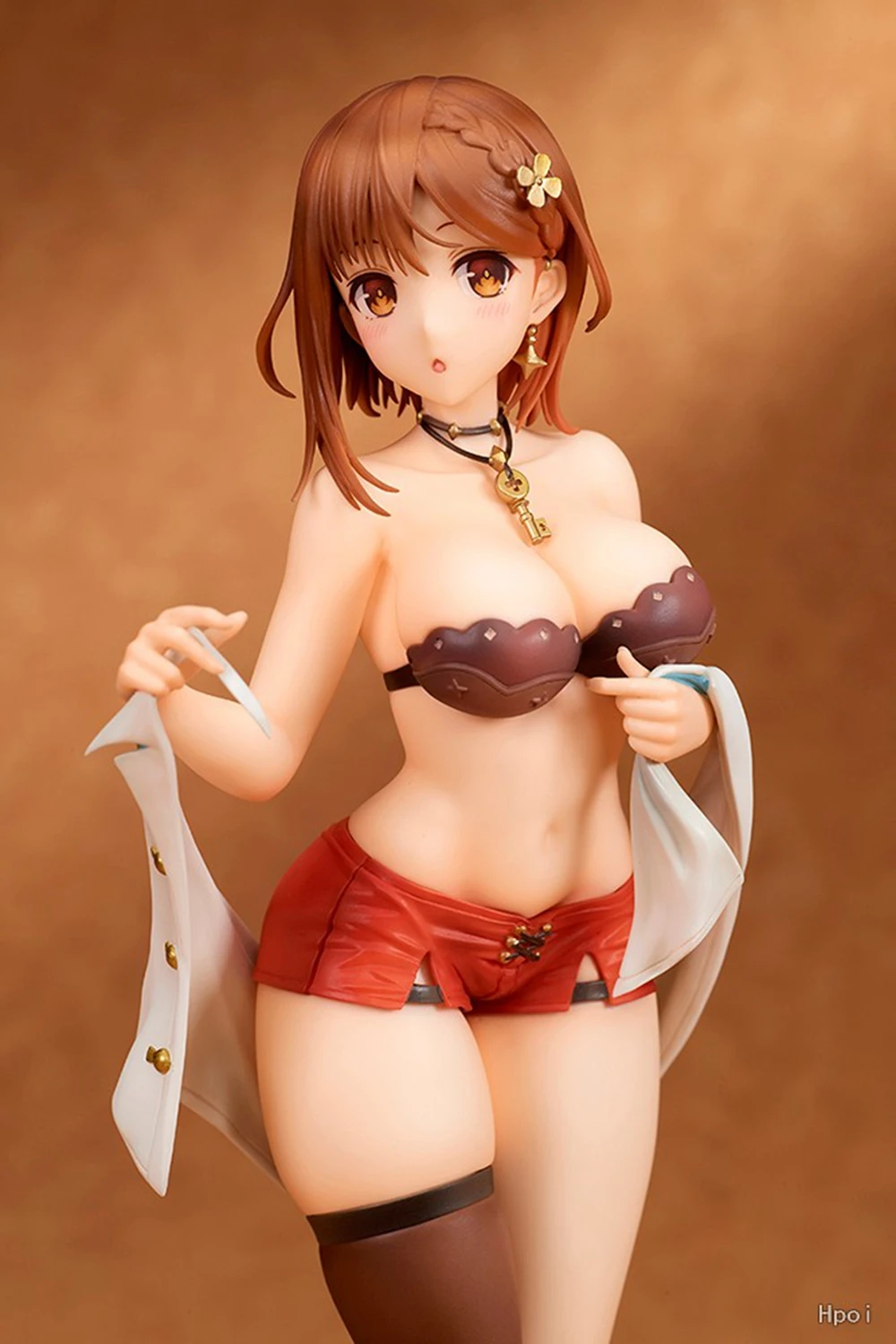 23CM Anime Atelier Ryza 2 Uschinawareta Denshou zu Himitsu no Yousei Reisalin Stout Figur 1/7 Okigae Modus Modell und Y und Y Figur