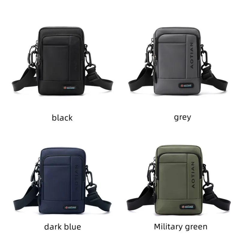 Man Waterproof Oxford Crossbody Bags Travel Luxury Tote Handbag Messenger Bag Male Satchel Pack Shoulder Bag