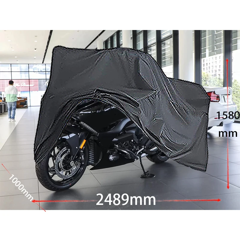 

For BMW K 1600 motorcycle cover Full car Sun protection dust no ear thickened Oxford clothcover