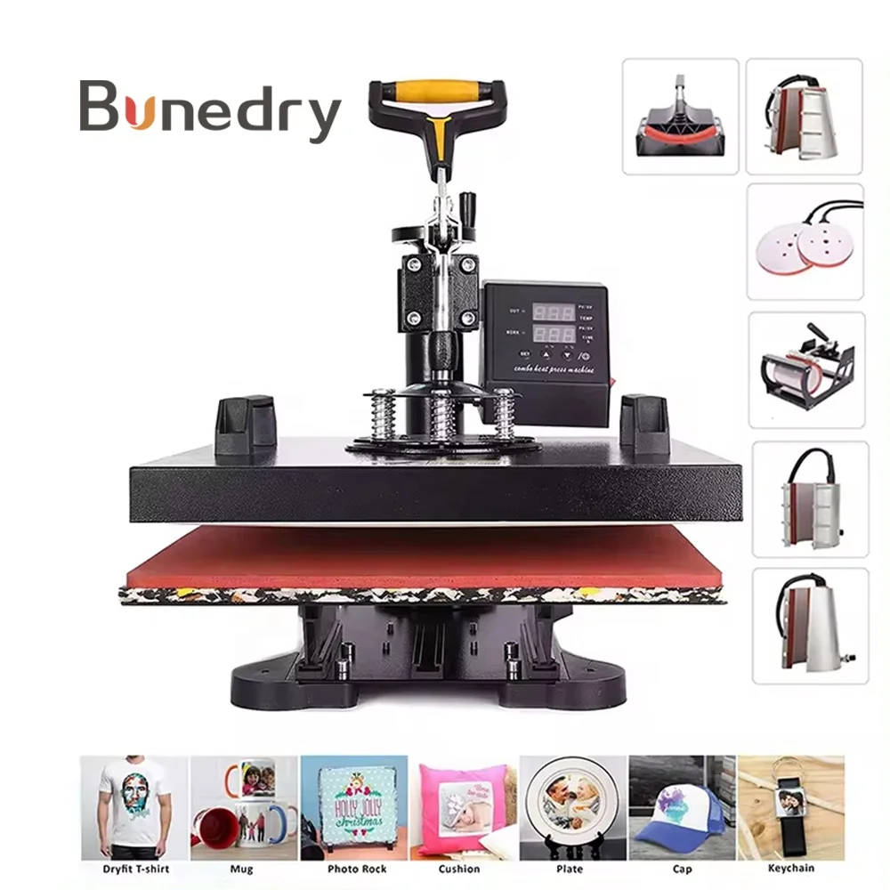 

Great Price on 29*38cm Tshirt Heat Press Machine Mini Flatbed Printer With Manual Drive Construction Industries