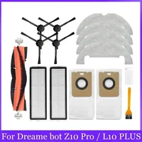 For Dreame bot Z10 Pro / L10 PLUS XiaoMi Mijia STYTJ05ZHM Auto-Empty Robot Main / Side Brush Filter Vacuum Cleaner Accessories