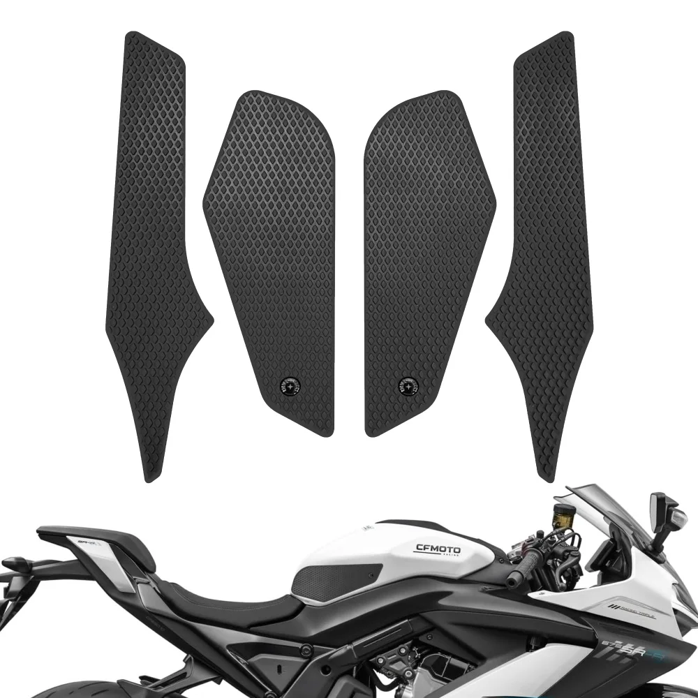 

For CFMoto 675SR-R 675SS 675SRR Motorcycle Tank Traction Pad Anti Slip Sticker Gas Knee Grip Protector