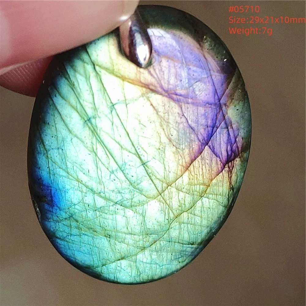 

Natural Blue Light Labradorite Pendant Jewelry 69x56x10mm Rectangle Big Flash Labradorite Bead Necklace Women Men AAAAAA