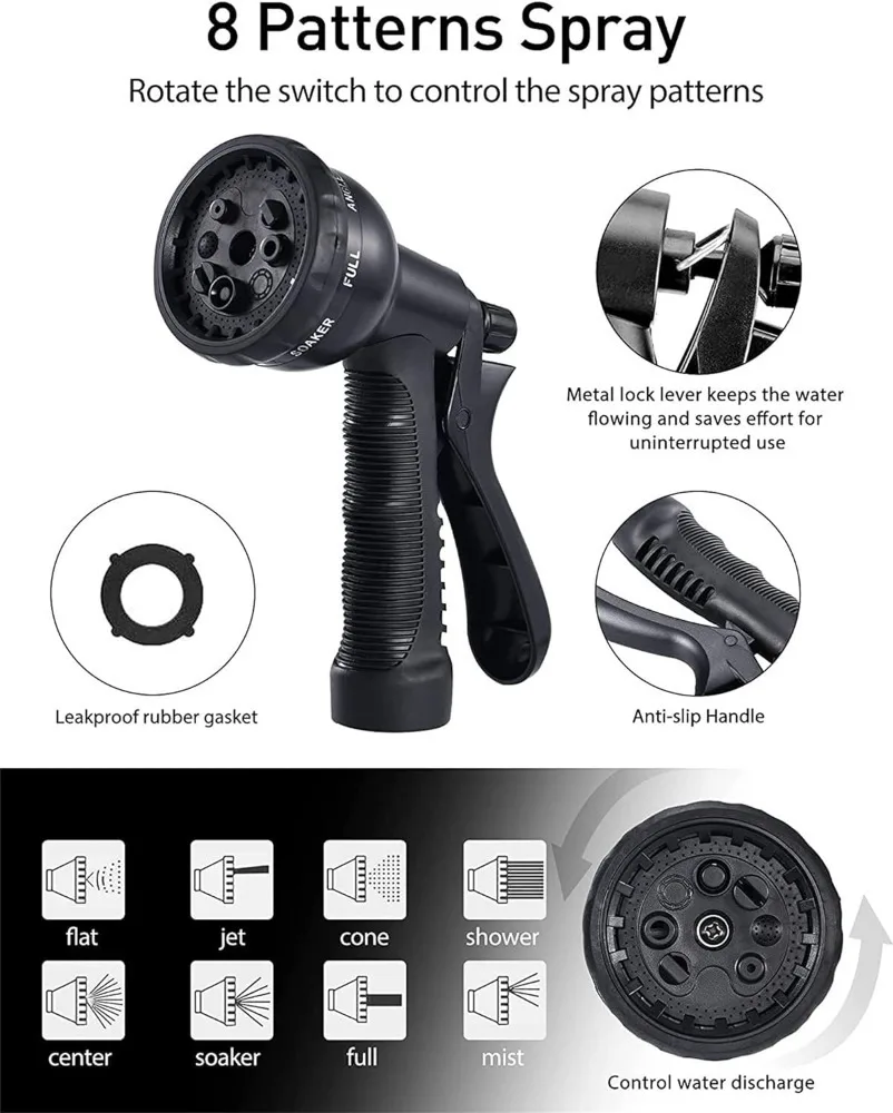 

Retractable Garden Hose Set 100Inch