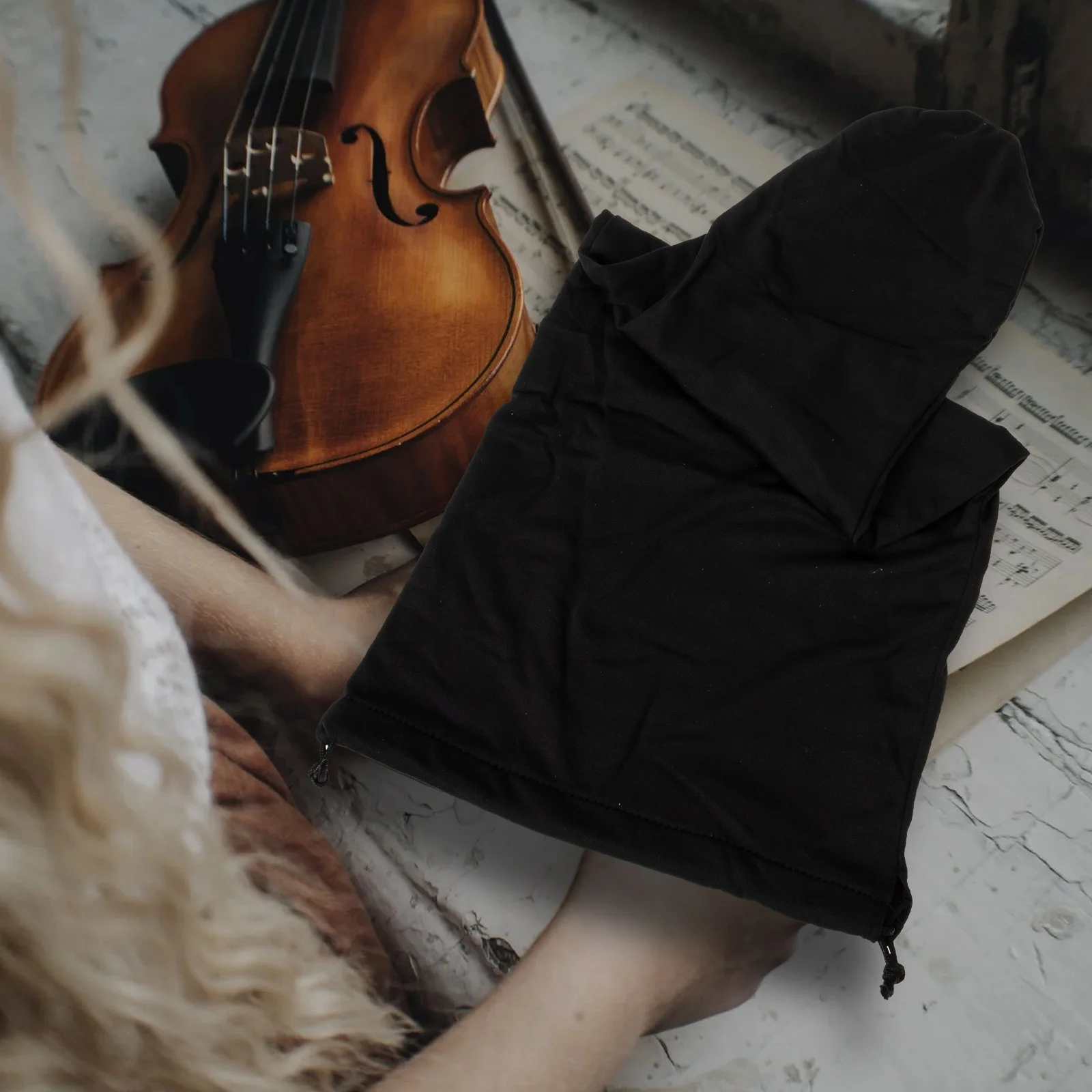 

Violin Cover Durable Foldable Practical Violin Protective Cover Dust Resistant Storage Supply String Instrument Protector