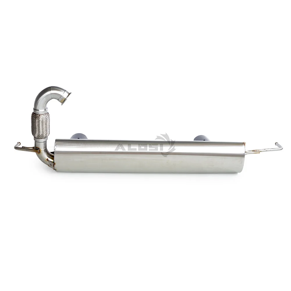 Suitable for Mercedes-Benz Smart W453 1.0/0 Cat Back Stainless Steel with Carbon Fiber Exhaust Head