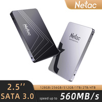 Netac SSD SATAIII 2.5inch SSDs 4tb 2tb 1tb 512gb for PC Hard Disk 128GB 256GB HD Desktop Solid State Drive N530S