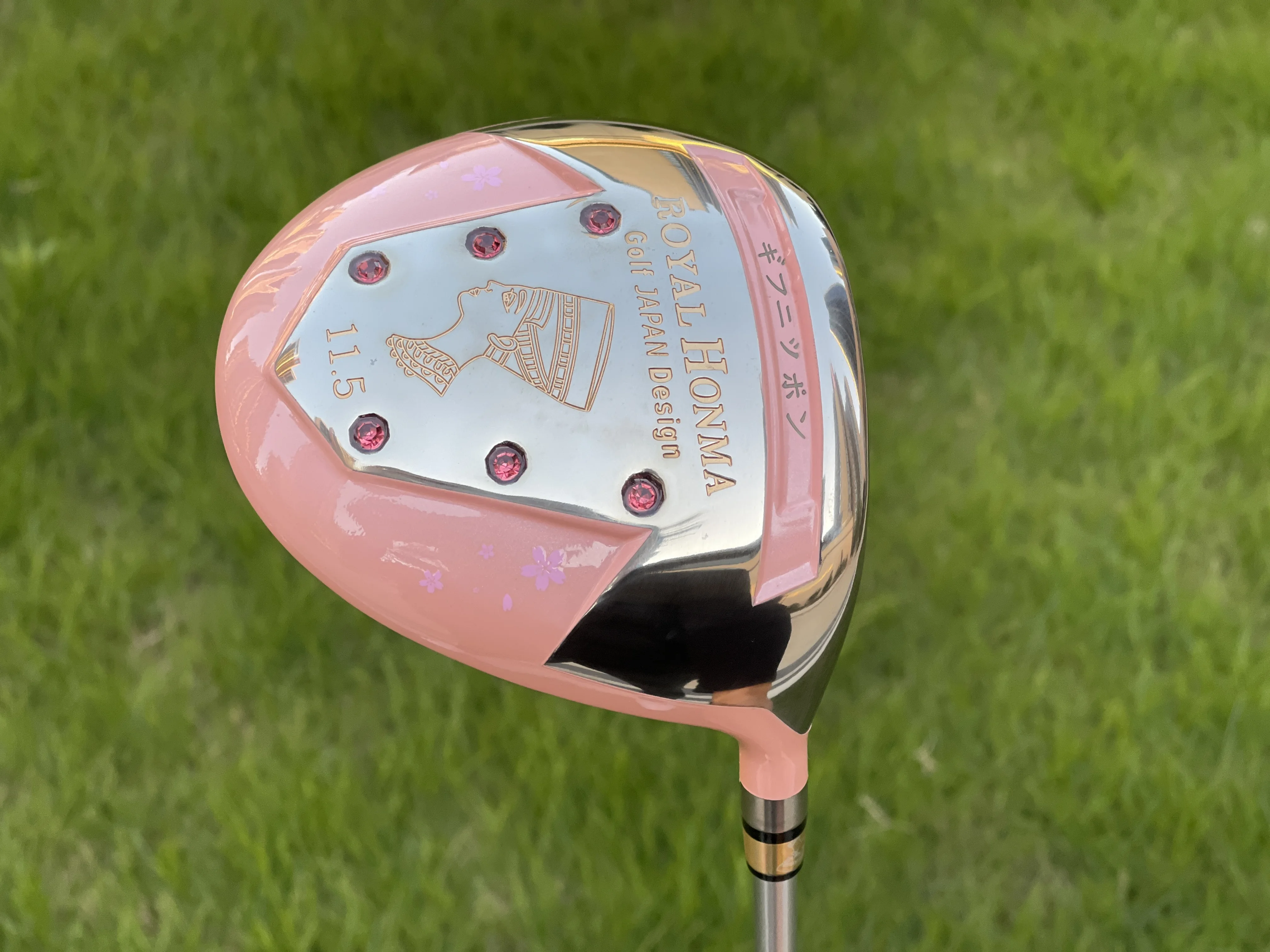 

royalhonma Huaxian Golf Women's Club One Wood Fairy Route Wood Iron Wood Single Club Optional Long Distance Women's Pole