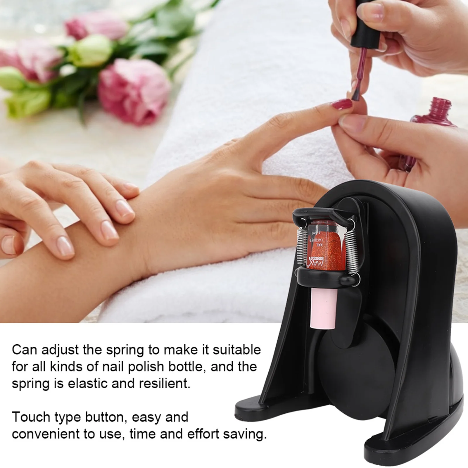 Nail Gel Shaker Professional Nail Polish Shaker UV Gel Liquid Bottle Shaking Machine Nail Polish Shaker UV Gel Shaking Machine