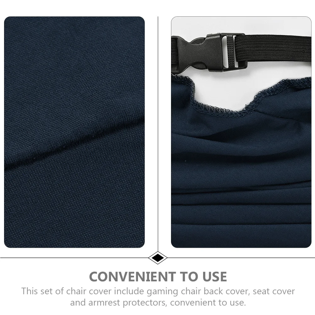 

1Set Elastic Gaming Chair Cover Stretch Computer Game Chair Seat Slipcover Armrest Cover Protector Stretchable Protector
