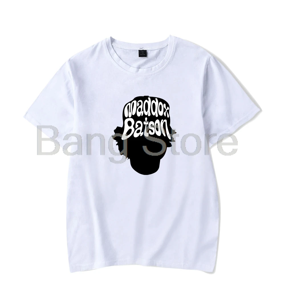 Maddox Batson Short Sleeve Tee Women Men Crewneck Fashion T-shirt Unisex Tops