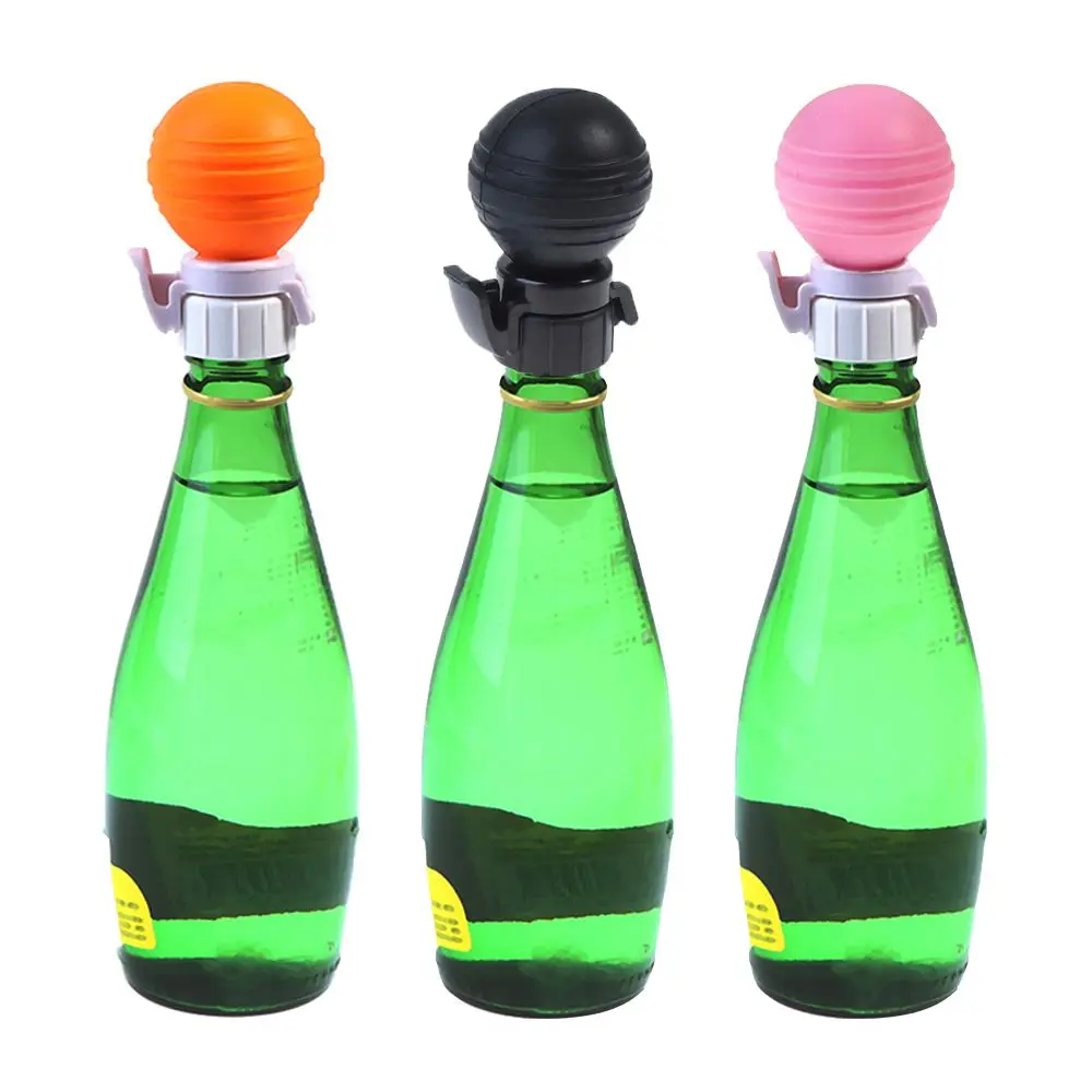 Manual Inflation useful Soda Bottle Sealing Leak-proof Cover Carbonated Drink Air Pump Bottle Cap Bottle Top Bottle Lid