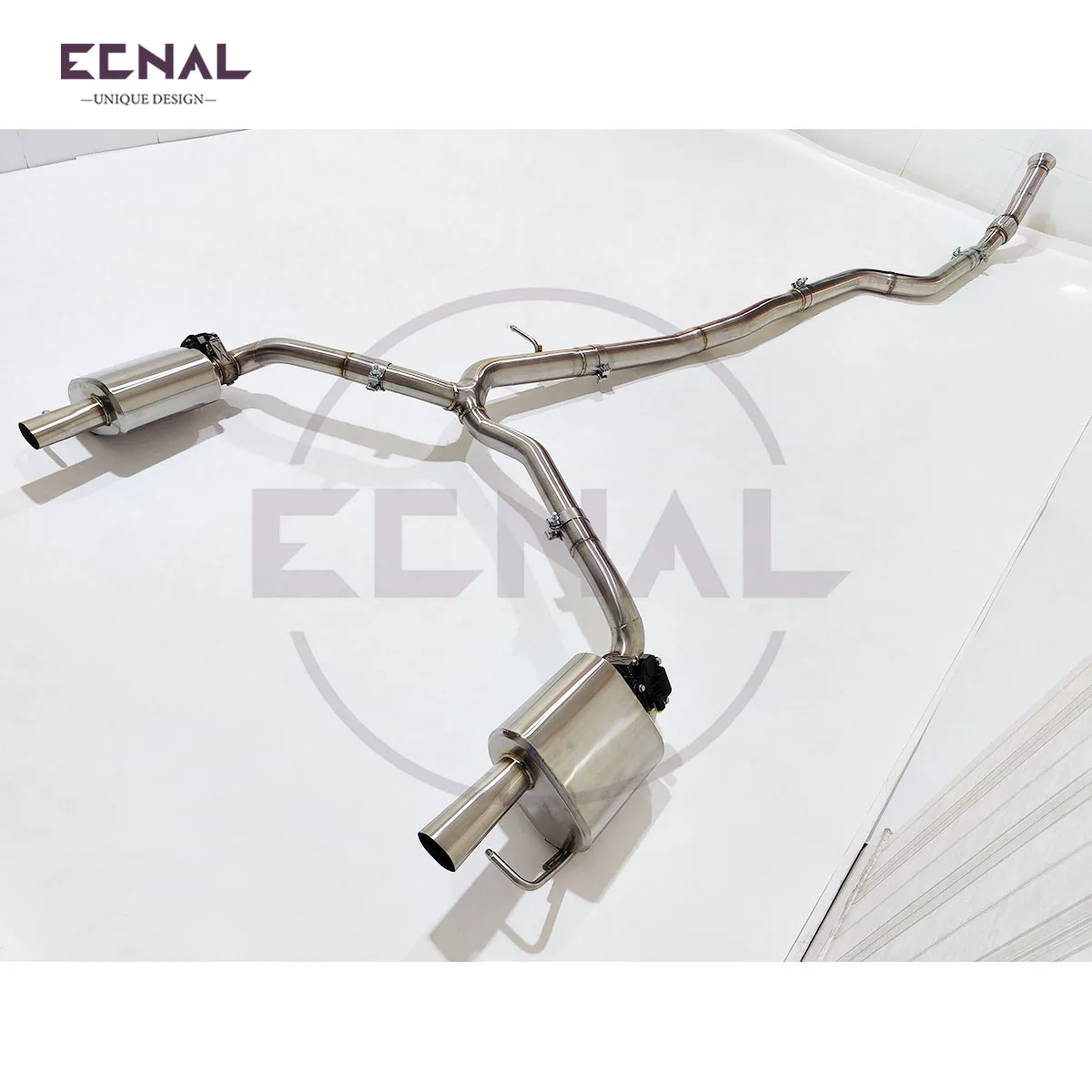 

Ecnal Exhaust Catback Pipe with Valve Muffler SS304 High Performance Sport Exhaust System for Mercedes Benz CLS450 3.0T 2019+
